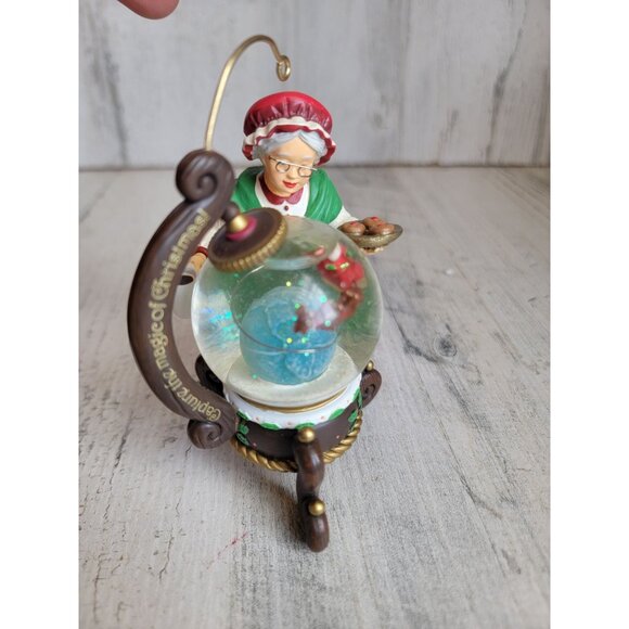 Carlton Cards tracking Santa ornament Xmas vintage - Picture 3 of 7